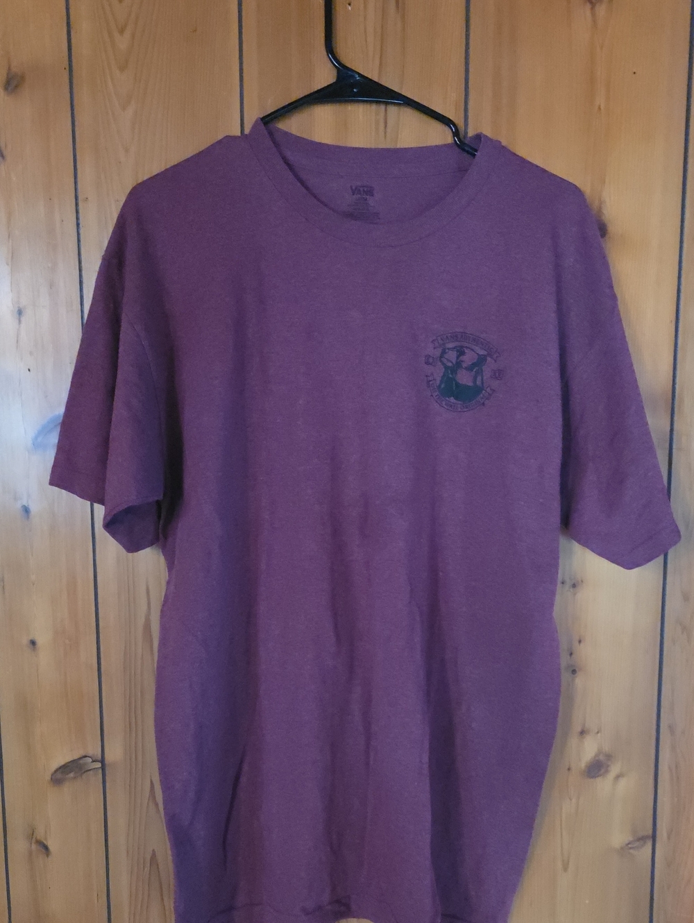 Vans Men's Short-Sleeve Crew T-Shirt - Plum